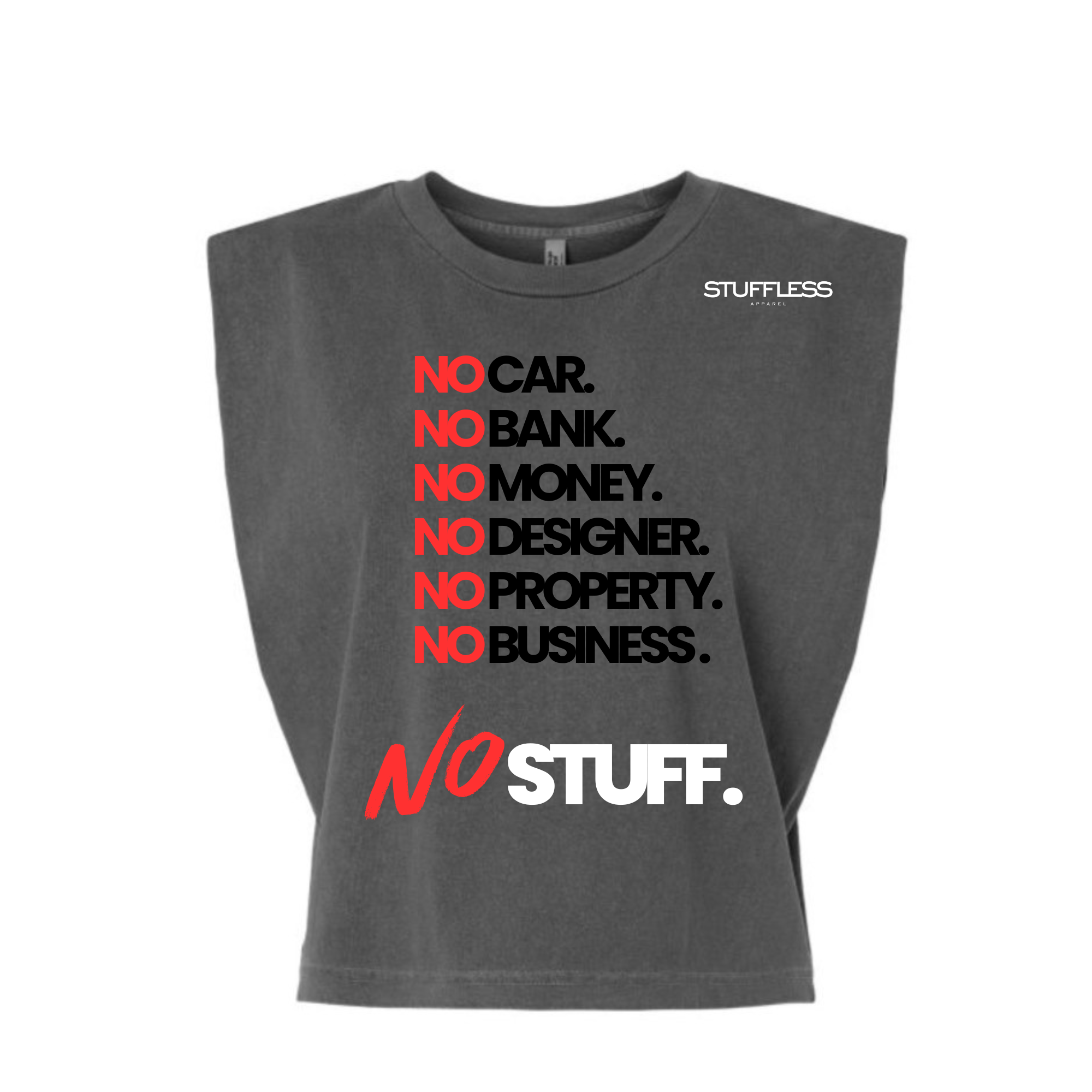 Stuffless No Stuff Red