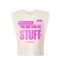 Stuffless Breaking News Pink